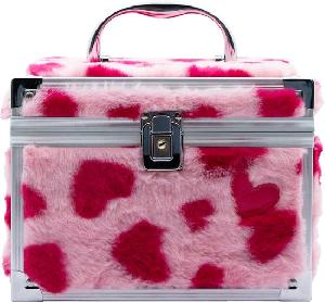Bekijk leuke cadeautip : Create It! Hart Make-up Case Fluffy Hartjes